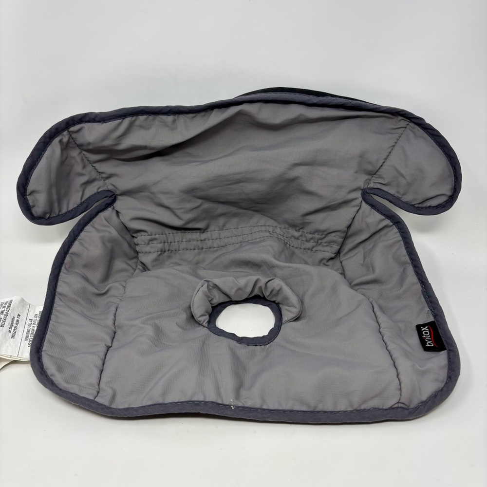 Britax Car Seat Gray Waterproof Liner Moisture Wicking Fabric Non Slip Cover